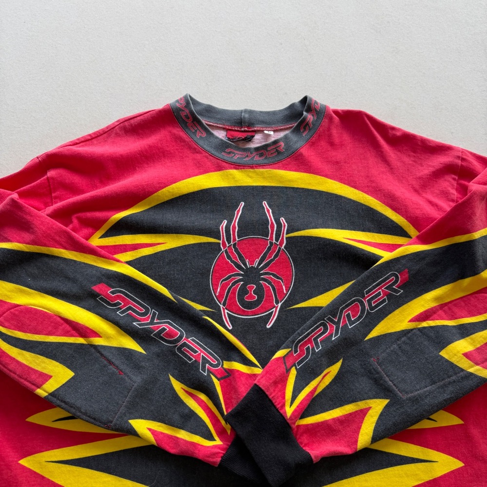 Vintage 90's/Y2K Grail Spyder Long Sleeve AOP